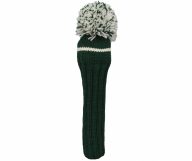Sunfish Knit Wool Driver Golf Headcover — Teal and White, view 8 of 12