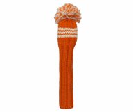 Sunfish Knit Wool Fairway Golf Headcover — Teal and White, view 4 of 9