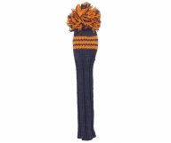 Sunfish Knit Wool Fairway Golf Headcover — Teal and White, view 11 of 14