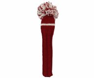 Sunfish Knit Wool Hybrid Golf Headcover — Teal and White, view 7 of 10