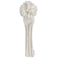 Sunfish Knit Wool Hybrid Golf Headcover — Teal and White, view 9 of 10