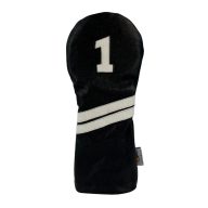 Sunfish Driver Golf Headcover – Leather — Navy and White, view 4 of 6