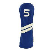 Sunfish Fairway Golf Headcover – Leather — Blue and White, view 3 of 11
