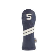 Sunfish Fairway Golf Headcover – Leather — Blue and White, view 5 of 17