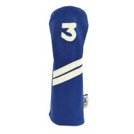Sunfish Fairway Golf Headcover – Leather — Blue and White, view 14 of 17