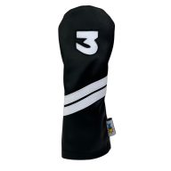 Sunfish DuraLeather Headcovers – Fairway — All White- White Out, view 2 of 12