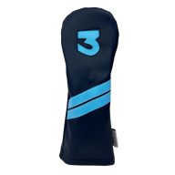 Sunfish DuraLeather Headcovers – Fairway — All White- White Out, view 5 of 12