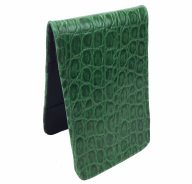 Sunfish Scorecard and Yardage Book Holder – Choose Your Croc Colors — black-croc, view 2 of 4