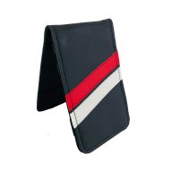 Sunfish Scorecard and Yardage Book Holder Black with Red and White Stripes, view 1 of 3