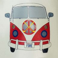 Sunfish Peace Love Golf Bus, view 2 of 2
