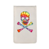 Sunfish Tie Dye Skull and Bones Scorecard + Yardage Book Holder, view 1 of 2