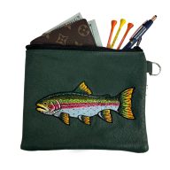 Sunfish Rainbow Trout Valuables Pouch and Tee Bag, view 1 of 7