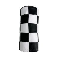 Sunfish and White Checkered Patchwork Stitched — Black, view 1 of 5
