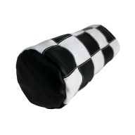 Sunfish and White Checkered Patchwork Stitched — Black, view 4 of 5