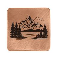 Sunfish Mountain Embossed Ball Marker — Guitar Pick, view 5 of 5