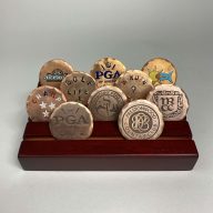 Sunfish Wooden Ball Marker Display, view 1 of 2