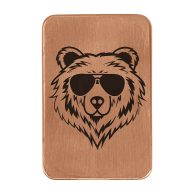 Sunfish Bear Embossed Ball Marker — Guitar Pick, view 4 of 4