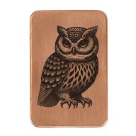 Sunfish Owl Embossed Ball Marker — Guitar Pick, view 4 of 4