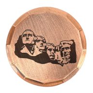 Sunfish Mount Rushmore Embossed Ball Marker — Guitar Pick, view 1 of 4