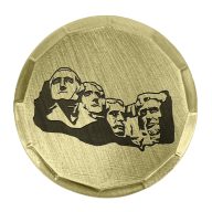 Sunfish Mount Rushmore Embossed Ball Marker — Guitar Pick, view 2 of 5