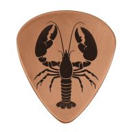 Sunfish Lobster Embossed Ball Marker — Guitar Pick, view 2 of 4
