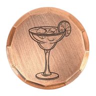 Sunfish Margarita Embossed Ball Marker — Guitar Pick, view 1 of 5