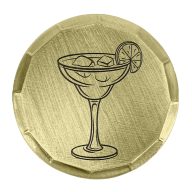 Sunfish Margarita Embossed Ball Marker — Guitar Pick, view 2 of 5