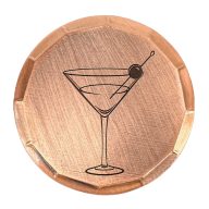 Sunfish Martini Embossed Ball Marker — Guitar Pick, view 1 of 5