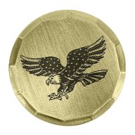 Sunfish Eagle Embossed Ball Marker — Guitar Pick, view 2 of 5