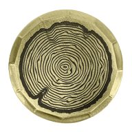 Sunfish Tree Rings Embossed Ball Marker — Guitar Pick, view 2 of 5