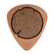 Sunfish Tree Rings Embossed Ball Marker — Guitar Pick, view 3 of 4