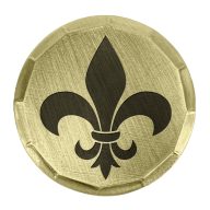 Sunfish Fleur-de-lis Embossed Ball Marker — Guitar Pick, view 2 of 5