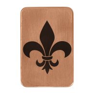 Sunfish Fleur-de-lis Embossed Ball Marker — Guitar Pick, view 4 of 4