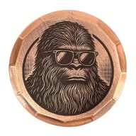 Sunfish Sasquatch Embossed Ball Marker — Guitar Pick, view 1 of 5