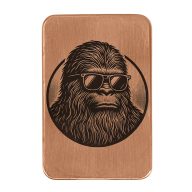 Sunfish Sasquatch Embossed Ball Marker — Guitar Pick, view 4 of 5