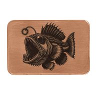 Sunfish Anglerfish Embossed Ball Marker — Guitar Pick, view 2 of 4