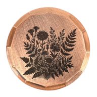 Sunfish Wild Flower Embossed Ball Marker — Guitar Pick, view 1 of 4