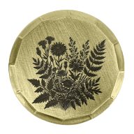 Sunfish Wild Flower Embossed Ball Marker — Guitar Pick, view 2 of 5