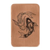 Sunfish Koi Fish Embossed Ball Marker — Guitar Pick, view 4 of 4