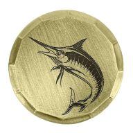 Sunfish Marlin Embossed Ball Marker — Copper, view 2 of 5