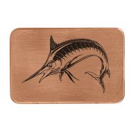 Sunfish Marlin Embossed Ball Marker — Copper, view 3 of 5
