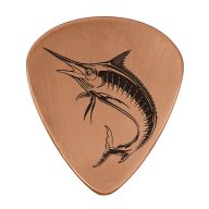 Sunfish Marlin Embossed Ball Marker — Copper, view 4 of 5
