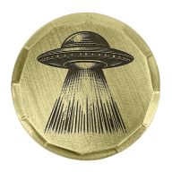 Sunfish UFO Embossed Ball Marker, view 2 of 5