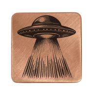 Sunfish UFO Embossed Ball Marker, view 2 of 4