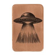 Sunfish UFO Embossed Ball Marker, view 3 of 4