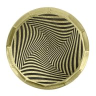 Sunfish Illusion Embossed Ball Marker — Copper, view 2 of 2