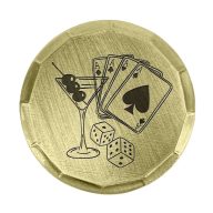 Sunfish Vices Embossed Ball Marker — Guitar Pick, view 2 of 5