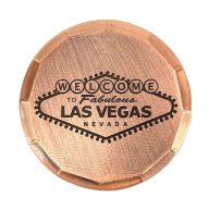 Sunfish Vegas Baby! Embossed Ball Marker — Guitar Pick, view 1 of 4