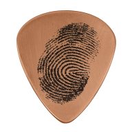 Sunfish Fingerprint Embossed Ball Marker — Guitar Pick, view 2 of 4