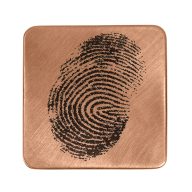 Sunfish Fingerprint Embossed Ball Marker — Guitar Pick, view 3 of 4